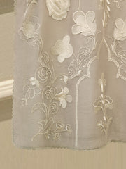 3 Piece - Pure Embroidered Cotton Net Suit S112929