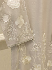 3 Piece - Pure Embroidered Cotton Net Suit S112929