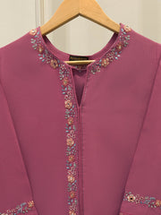 2 Piece - Embroidered Khaddar Suit S112939