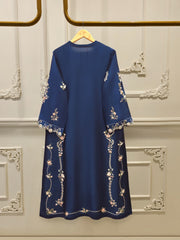 Pure Embroidered Sheesha Silk Shirt S112946