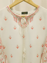 2 Piece - Embroidered Cambric Suit S112938