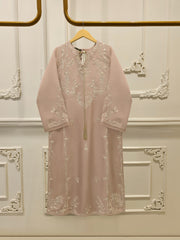 2 Piece- Pure Korean Silk Embroidered Suit S112951