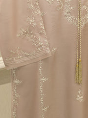 2 Piece- Pure Korean Silk Embroidered Suit S112951