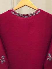 2 Piece - Embroidered Kora Cotton Suit S112947
