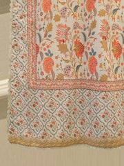 Digital Printed Embroidered Cambric Shirt S112958