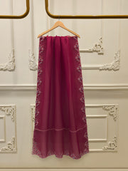 3 Piece- Pure Khaddi Silk Embroidered Suit S113011