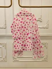 3 Piece - Digital Printed Cambric Suit S113016