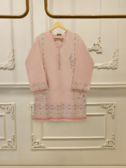 2 Piece - Embroidered Cambric Suit S113018