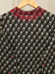 2 Piece - Digital Printed Embroidered Cambric Suit S113085