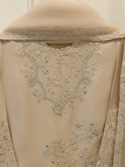 3 Piece - Pure Khaddi Silk Embroidered Suit S113082