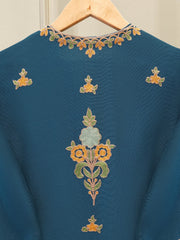 3 Piece - Pure Embroidered Cotton Net Suit S113086