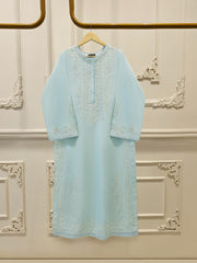 2 Piece - Embroidered Cambric Suit S113111