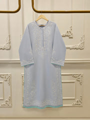 2 Piece - Embroidered Cambric Suit S113055