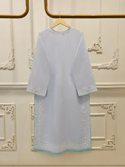 2 Piece - Embroidered Cambric Suit S113055