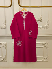 2 Piece - Embroidered Cambric Suit WS00237
