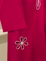 2 Piece - Embroidered Cambric Suit WS00237