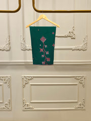 2 Piece - Embroidered Linen Suit WS00248