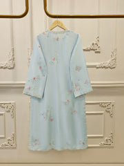 Pure Embroidered Sheesha Silk Shirt S113421