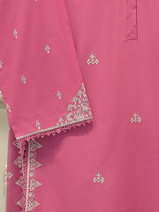 3 Piece - Pure Embroidered Cambric Suit S113417