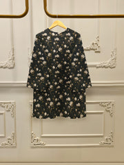 2 Piece - Digital Printed Embroidered Cambric Suit S113562