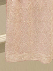 3 Piece - Pure Embroidered Cotton Net Suit S113563