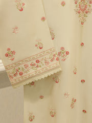 Pure Embroidered Sheesha Silk Shirt S113593