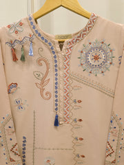 2 Piece - Embroidered Cambric Suit WS00265
