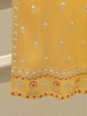 3 Piece - Pure Embroidered Cotton Net Suit S113618