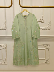 Pure Embroidered Sheesha Silk Shirt S113589