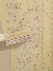 2 Piece - Embroidered Cambric Suit S114015