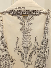 2 Piece - Embroidered Kora Cotton Suit S114090