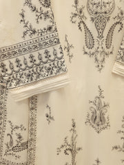2 Piece - Embroidered Kora Cotton Suit S114090