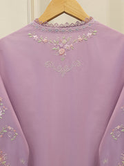 2 Piece - Embroidered Cambric Suit S114087