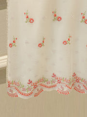 3 Piece - Pure Embroidered Cotton Net Suit S114104