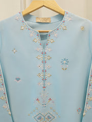 2 Piece - Embroidered Cambric Suit WS00302