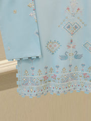 2 Piece - Embroidered Cambric Suit WS00302