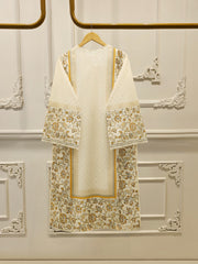 3 Piece - Hand Block Printed Kora Cotton Suit S114196