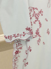 2 Piece - Embroidered Cambric Suit S114191