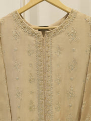 Pure Embroidered Sheesha Silk Shirt S114203