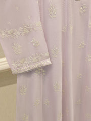 3 Piece - Pure Embroidered Cotton Net Suit S114216