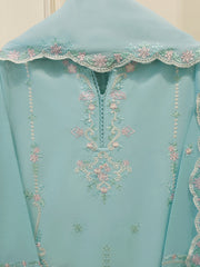 2 Piece - Embroidered Cambric Suit S114219