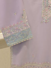3 Piece - Embroidered Kora Cotton Suit WS00305