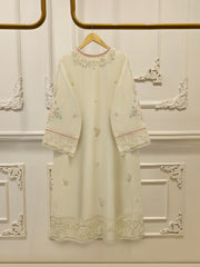 Pure Embroidered Sheesha Silk Shirt S114274