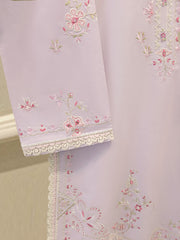 2 Piece - Embroidered Cambric Suit S114309