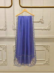 3 Piece - Pure Embroidered Korean Silk Suit S114474