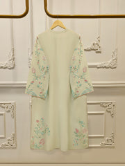 2 Piece- Pure Sheesha Silk Embroidered Suit S114477