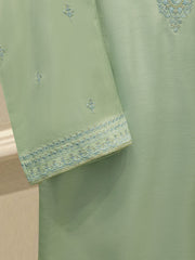 3 Piece - Pure Embroidered Korean Silk S114506