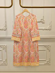 2-piece Digital Printed Cambric Shirt S114677