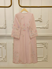 3 Piece - Pure Khaddi Silk Embroidered Suit S114730