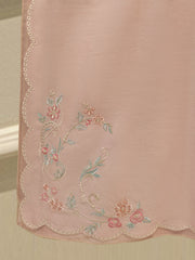 3 Piece - Pure Khaddi Silk Embroidered Suit S114730